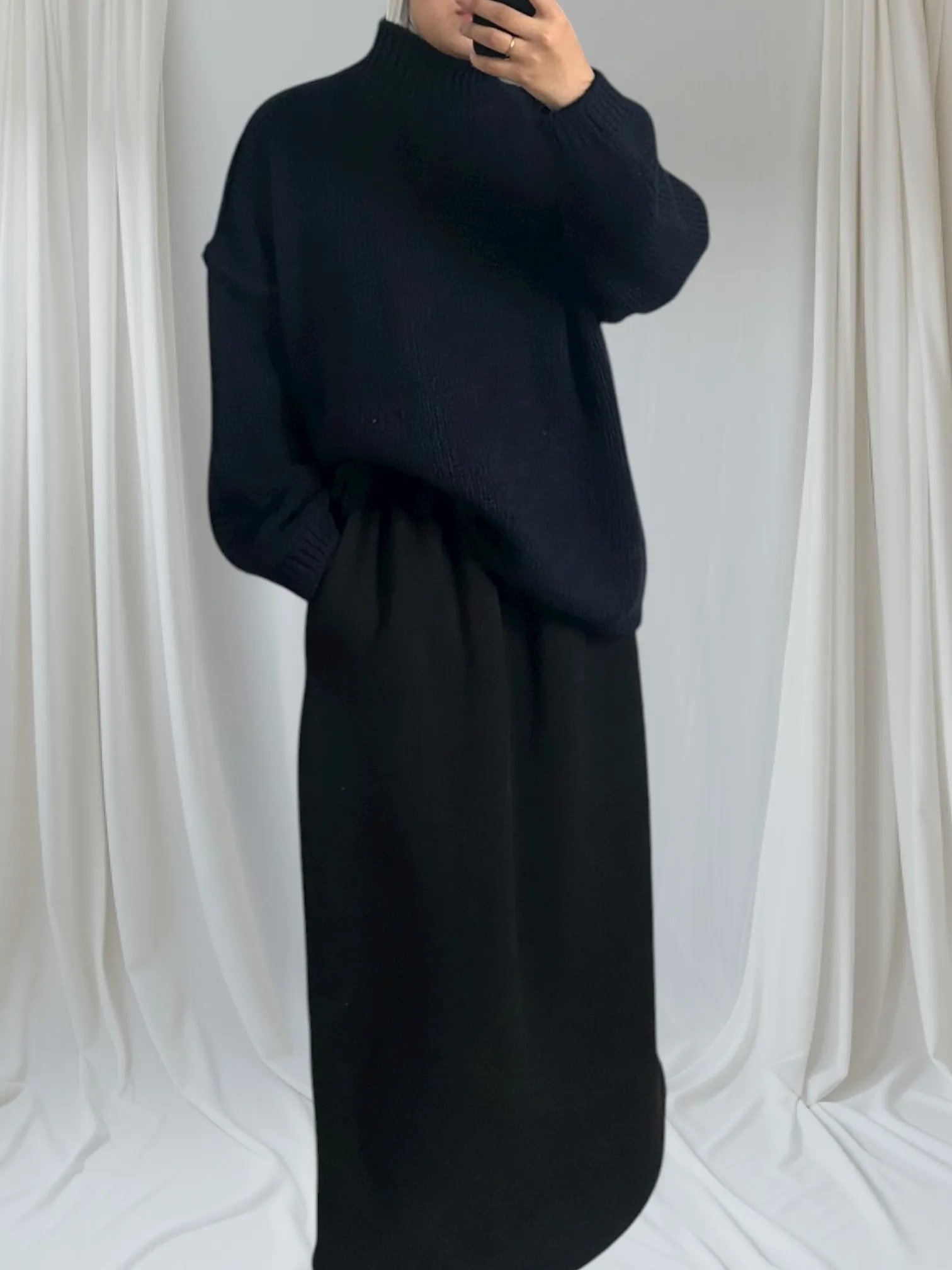 Pull doux épais en laine – Image 9