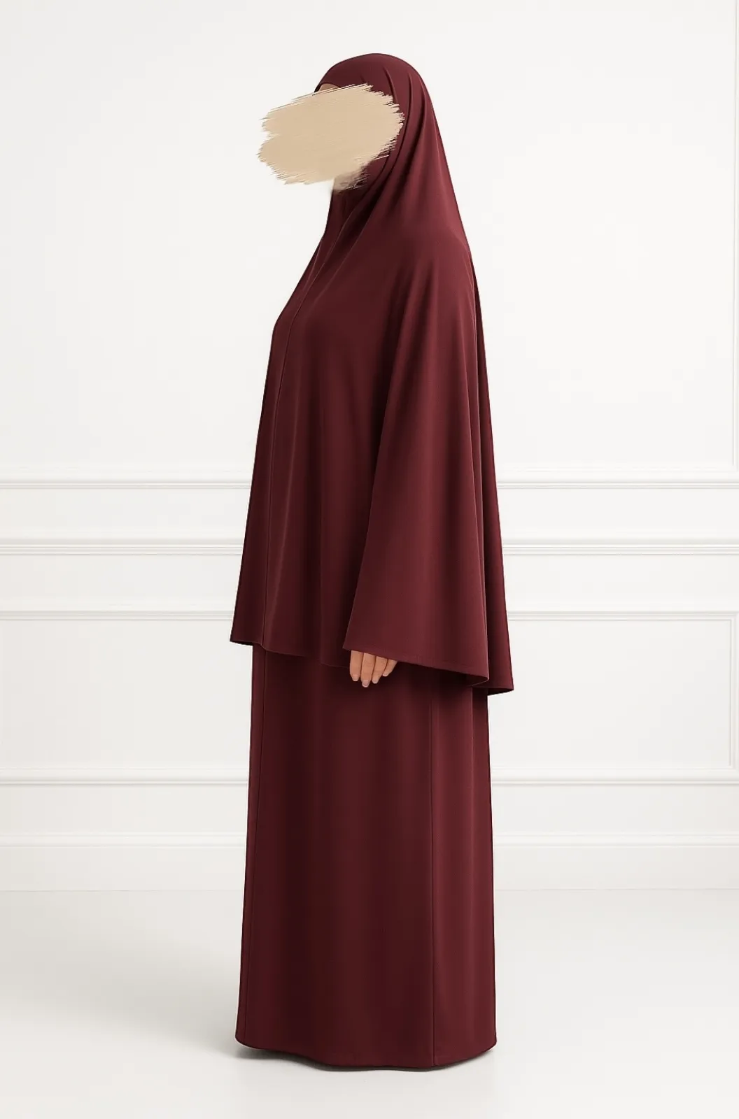 Abaya + Khimar en Jersey premium