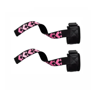 Sangle de levage musculation rose