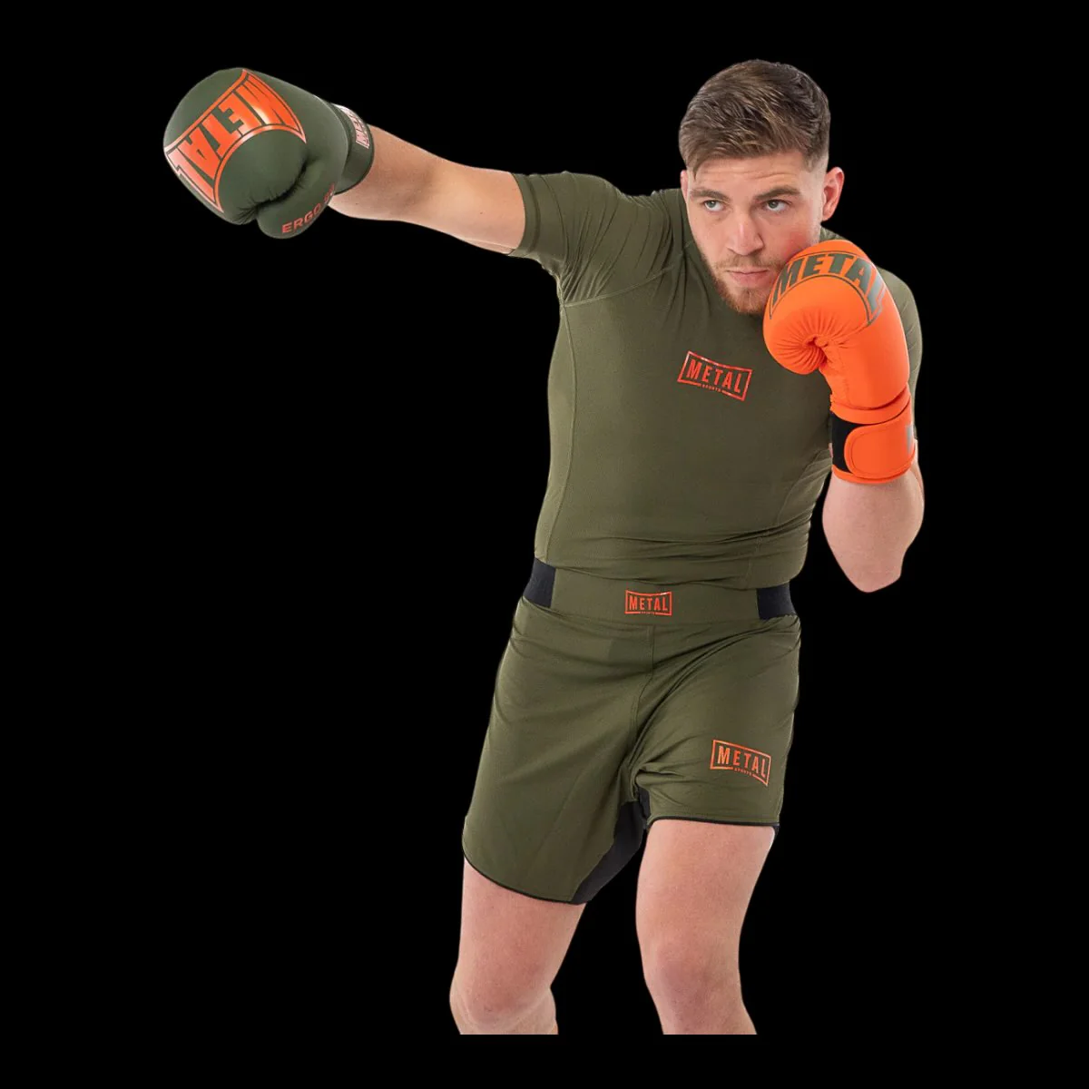 Short MMA Kaki - Metal Boxe - MSS201K – Image 4