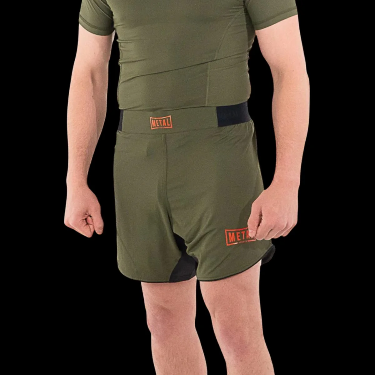 Short MMA Kaki - Metal Boxe - MSS201K – Image 2