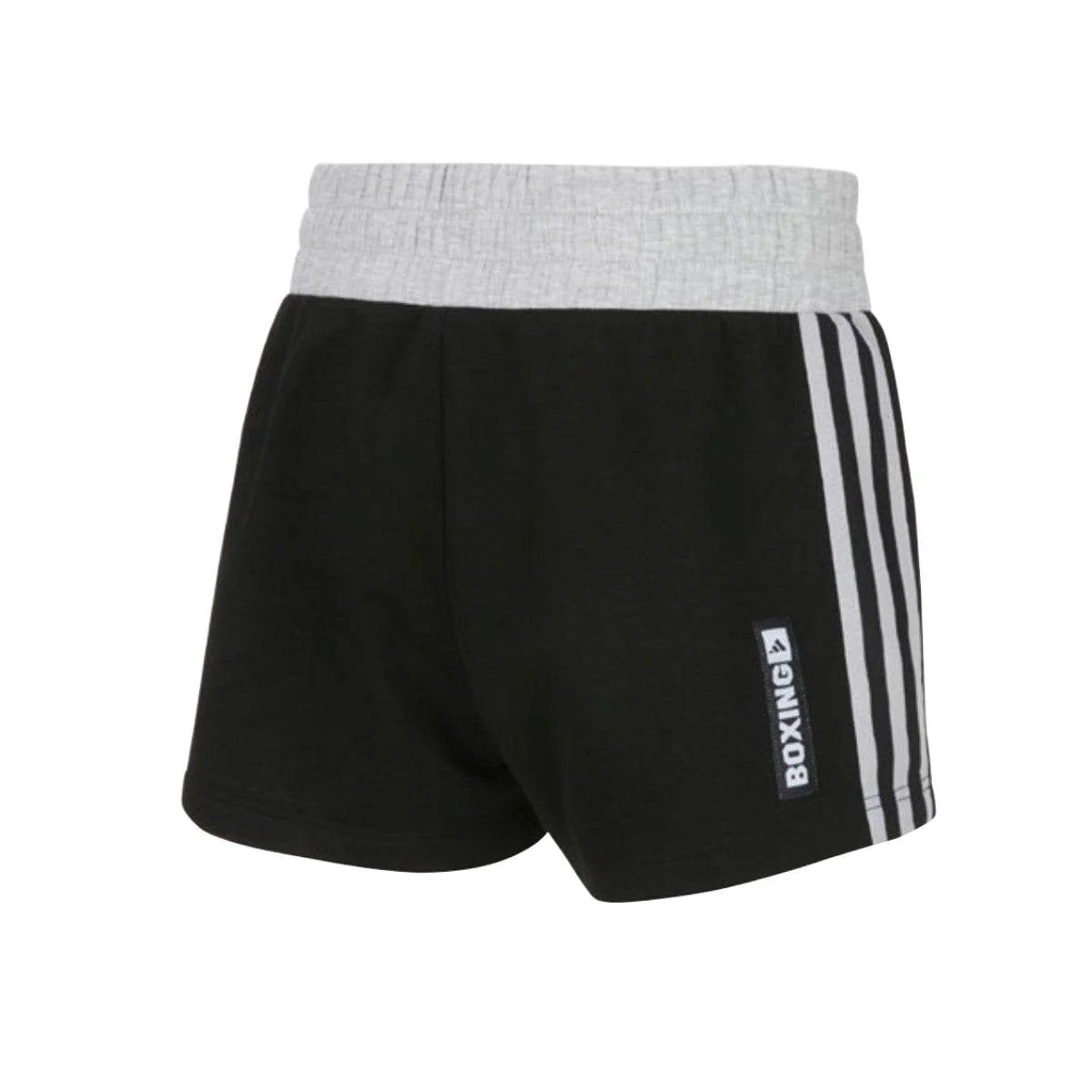 Short Training Femme adidas Boxwear - Noir/Gris – Image 3
