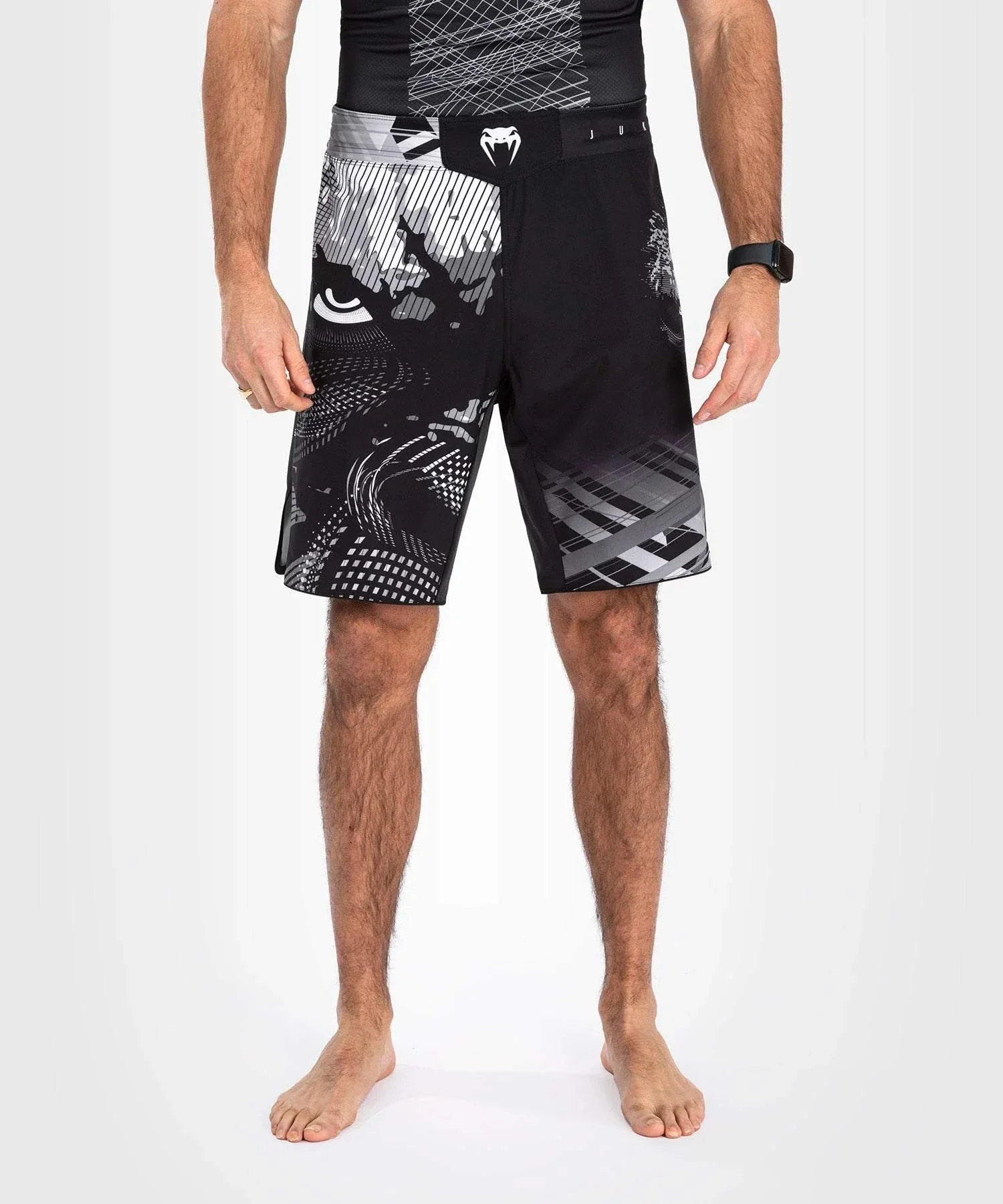 Fightshort Venum Gorilla Jungle - Noir/Blanc – Image 2