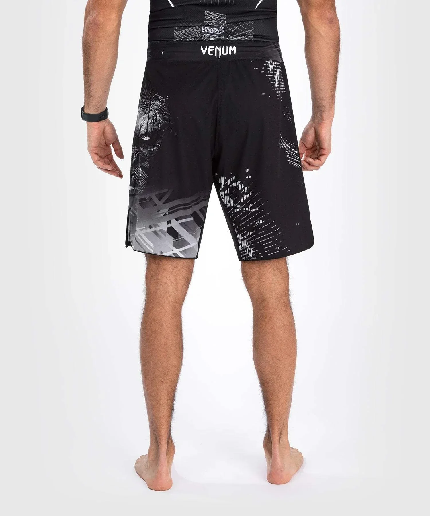 Fightshort Venum Gorilla Jungle - Noir/Blanc – Image 4