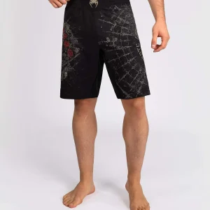 Short de Combat Venum Santa Muerte 5.0 - Noir Profond/Or