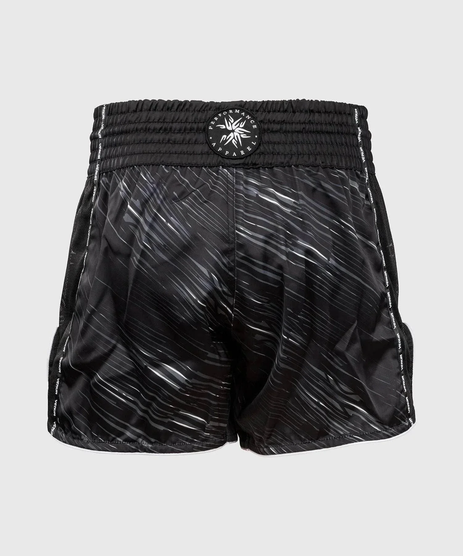 Venum Rapid Muay Thai Shorts Noir/Gris – Légèreté & Liberté de mouvement – Image 5