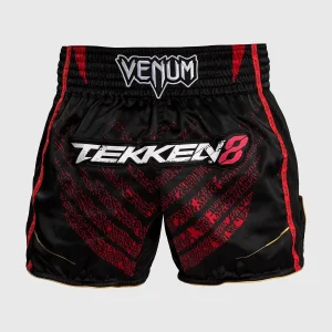 Short Muay Thai Venum x TEKKEN 8 - Marshall Law - Noir/Rouge/Or