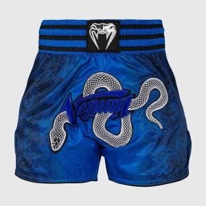 Short de Muay Thai femme Venum Amazonia Bleu Ultramarin