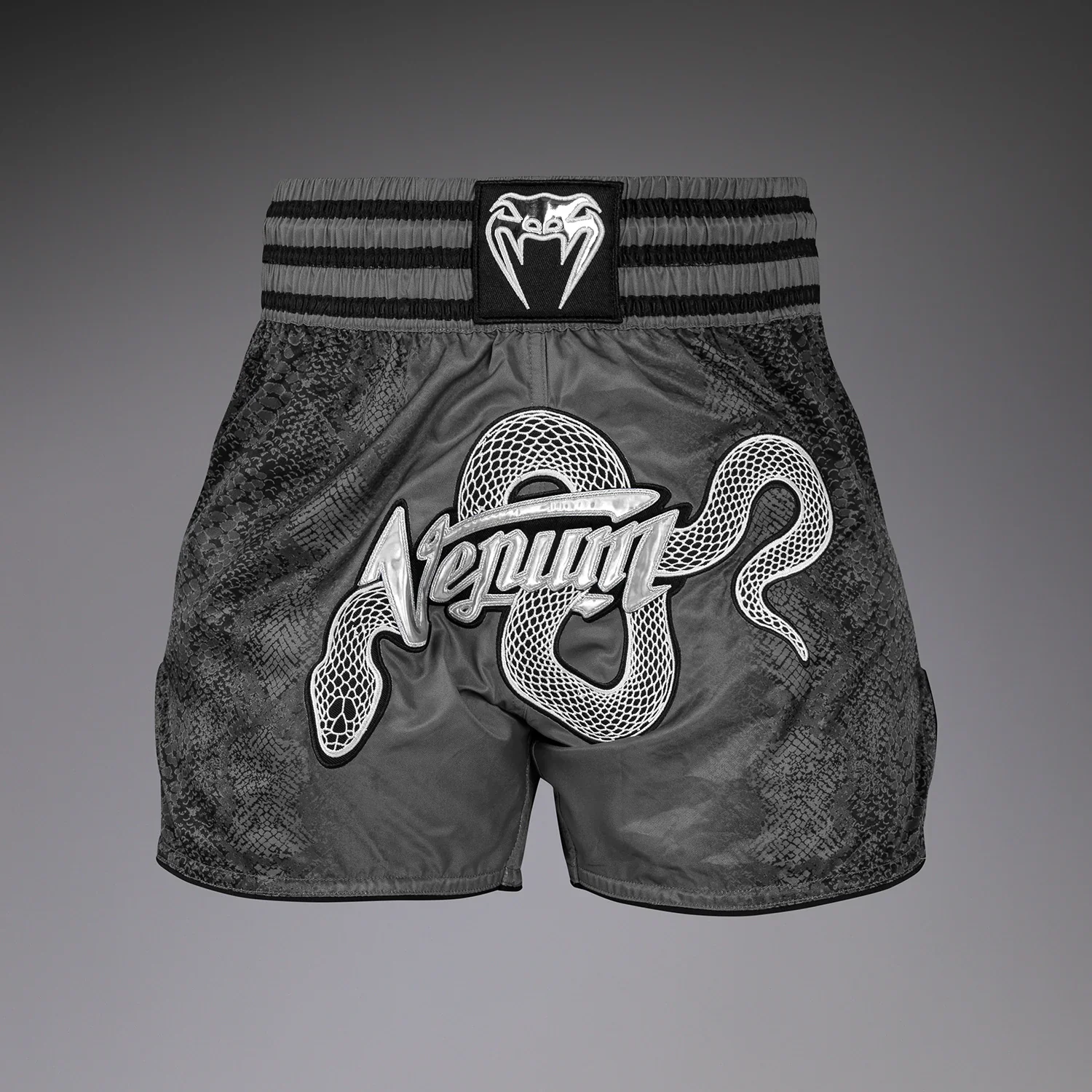 Short de Muay Thai femme Venum Amazonia - Gris – Image 2