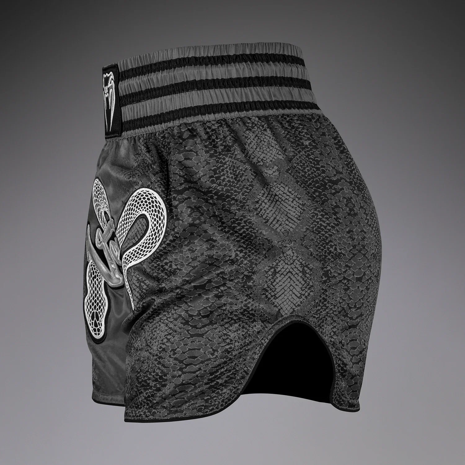 Short de Muay Thai femme Venum Amazonia - Gris – Image 3
