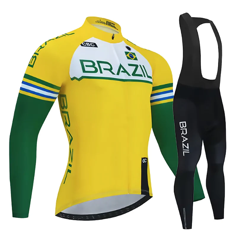 Tenue Hiver Vintage EQUIPE NATIONALE BRESIL DU JAUNE – Image 2