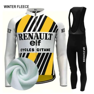 Tenue Hiver Vintage RENAULT JAUNE
