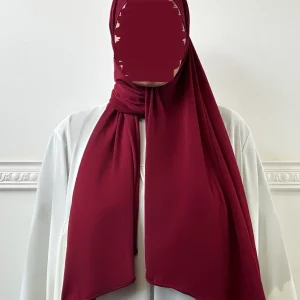 Hijab en Jersey premium à enfiler
