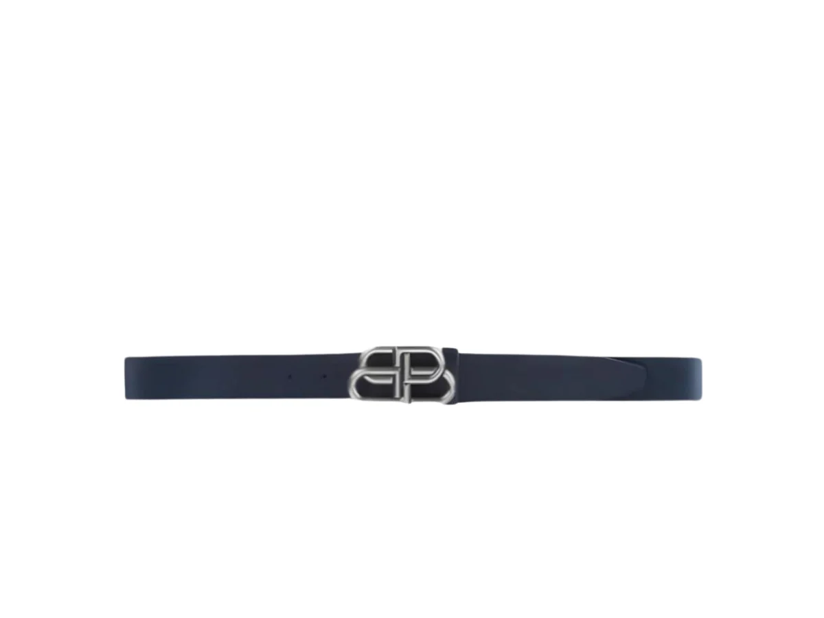 Balenciaga Belt BB Navy – Image 3