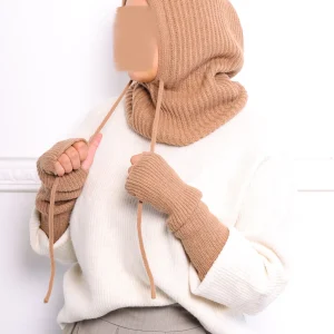 Cagoule en Maille Chaude et Confortable