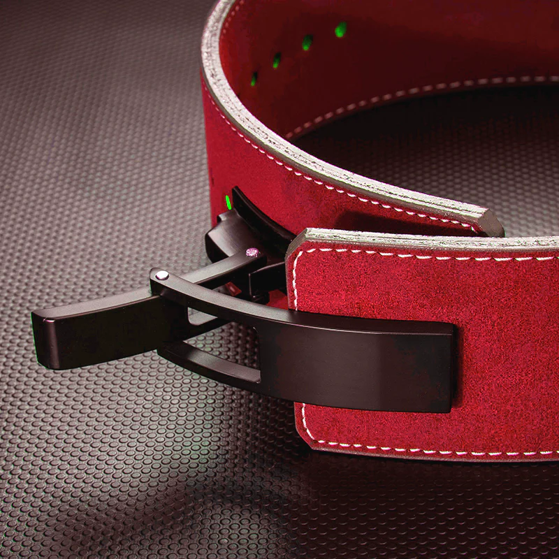 Ceinture force athlétique rouge – Image 4