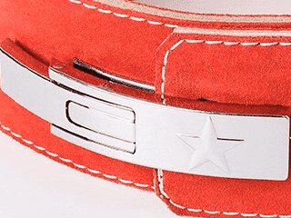 Ceinture de force à levier rouge clair – Image 4