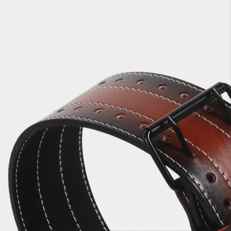 Ceinture de musculation marron foncé – Image 3