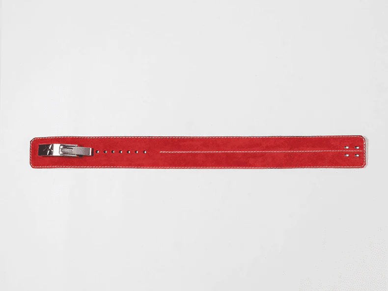 Ceinture de force à levier rouge clair – Image 5