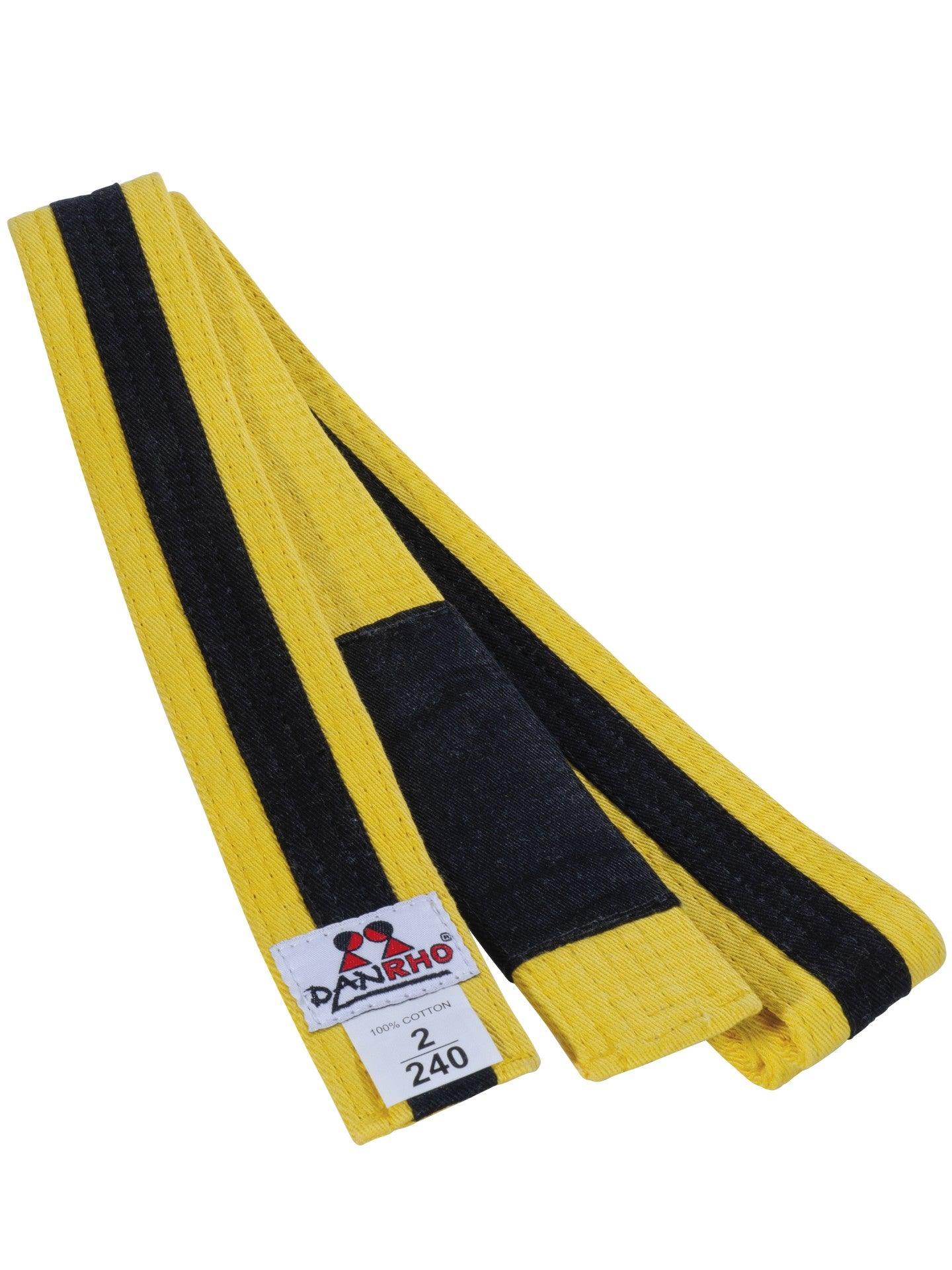 Ceinture Jiu Jitsu Brésilien Enfant Bicolore Danrho – Image 8
