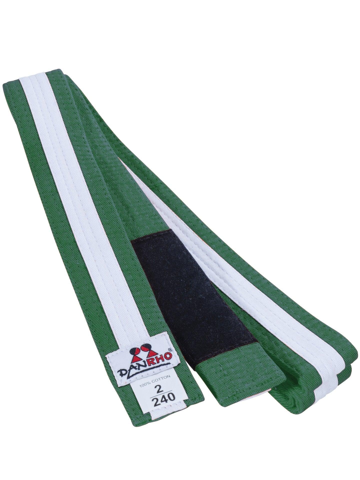 Ceinture Jiu Jitsu Brésilien Enfant Bicolore Danrho – Image 7