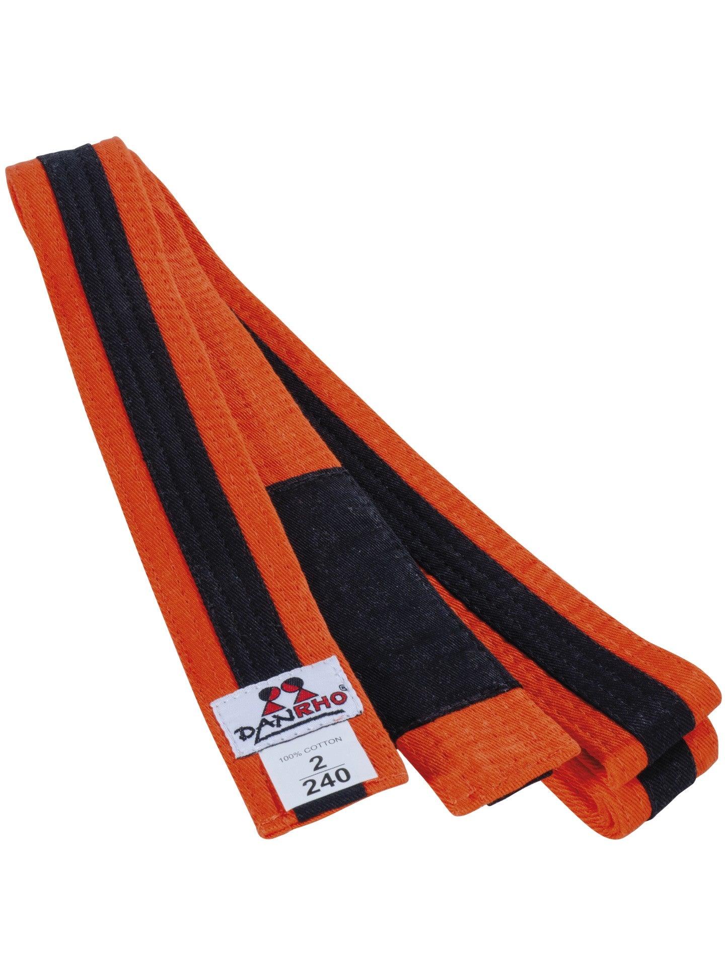 Ceinture Jiu Jitsu Brésilien Enfant Bicolore Danrho – Image 9