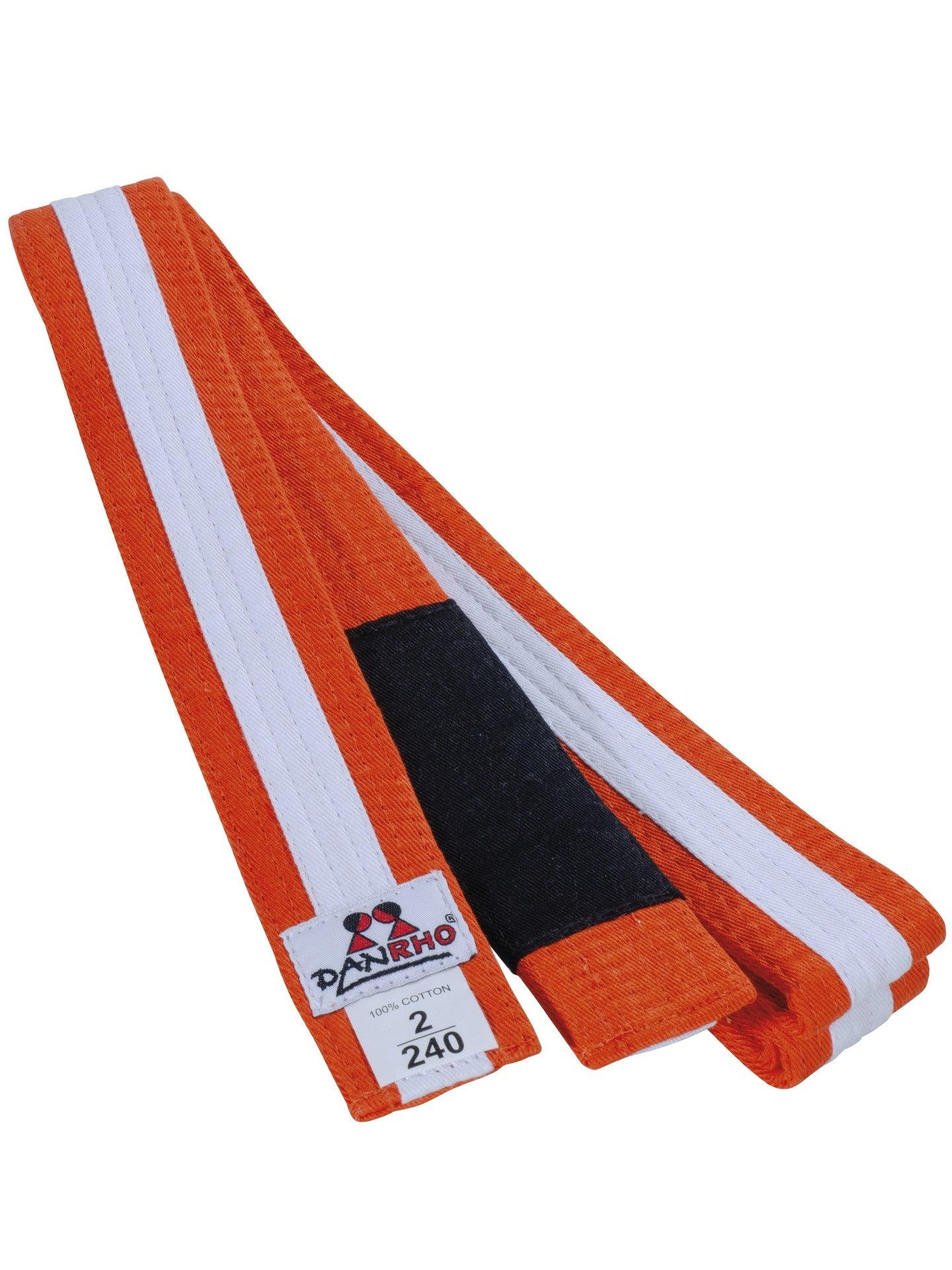 Ceinture Jiu Jitsu Brésilien Enfant Bicolore Danrho – Image 6