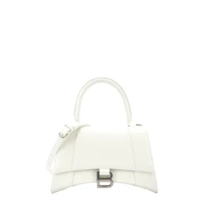 Balenciaga Hourglass Grained White