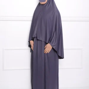 Ensemble de prière deux pièces Gris foncé