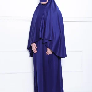 Ensemble de prière deux pièces Bleu marine