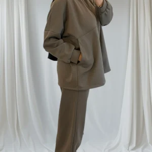 Ensemble sportswear intérieur molleton