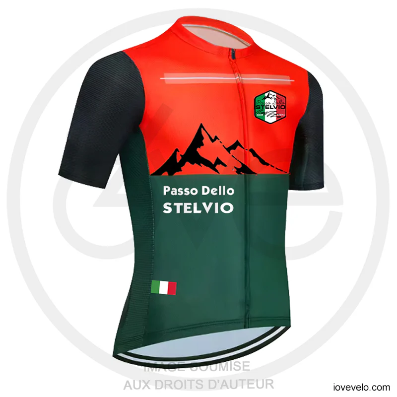 Maillot Design "COL du STELVIO"