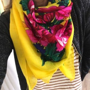 Foulard balte jaune