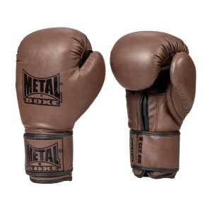 Gants de Boxe Entrainement Metal Boxe Marron Vintage