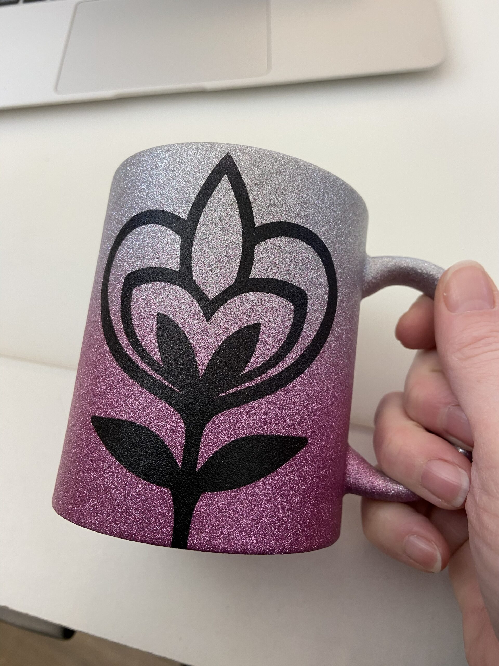 Tasse personnalisée scintillante – Image 5