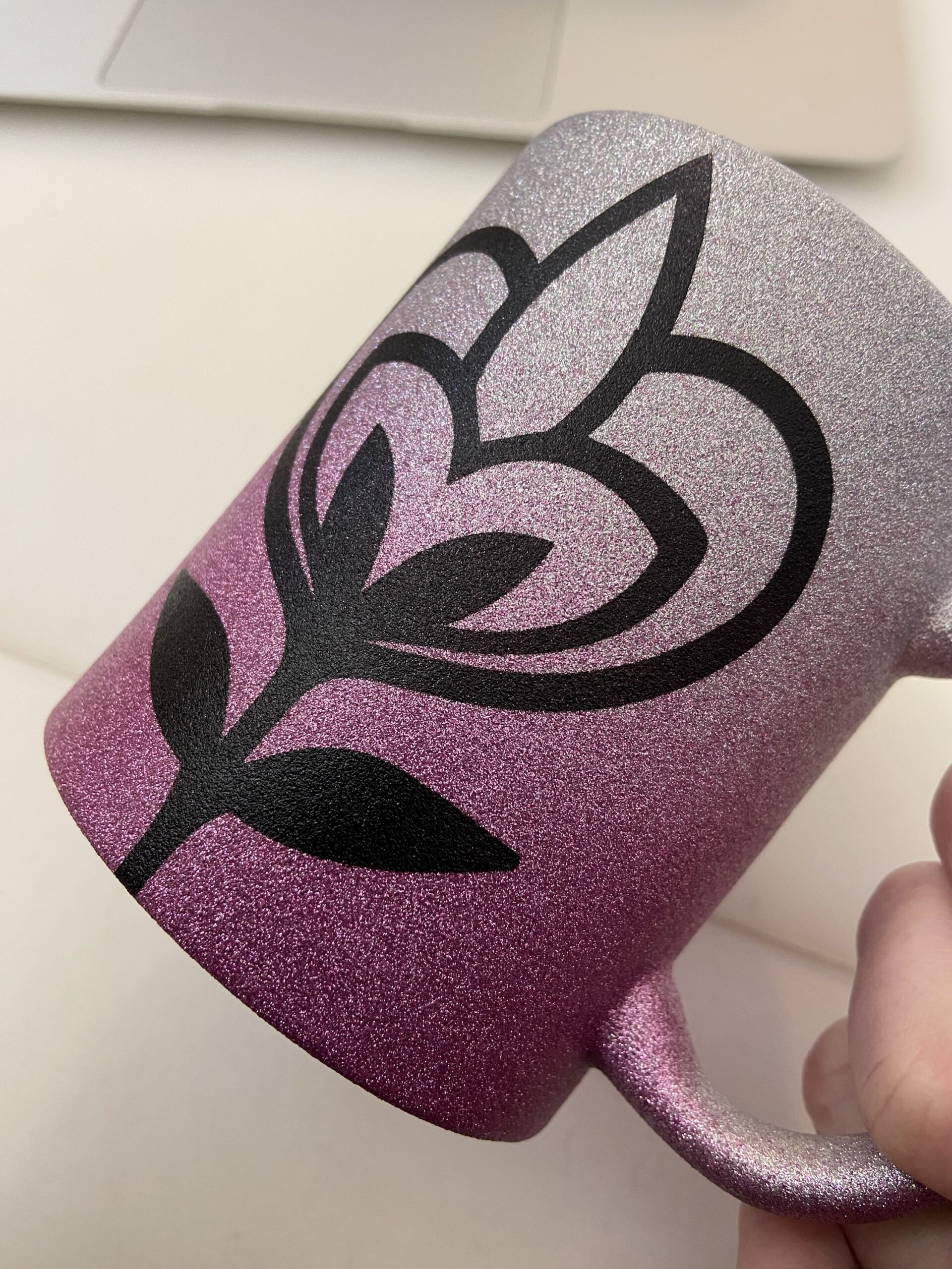 Tasse personnalisée scintillante – Image 4