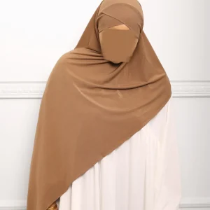 Hijab en Jersey premium Croisé