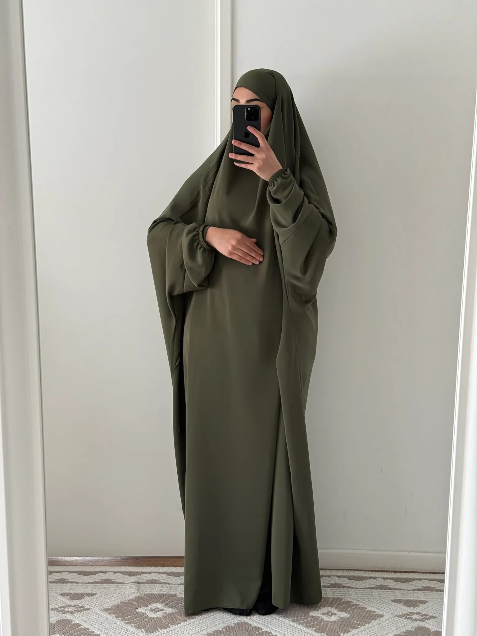 Jilbab en Soie de Médine une pièce