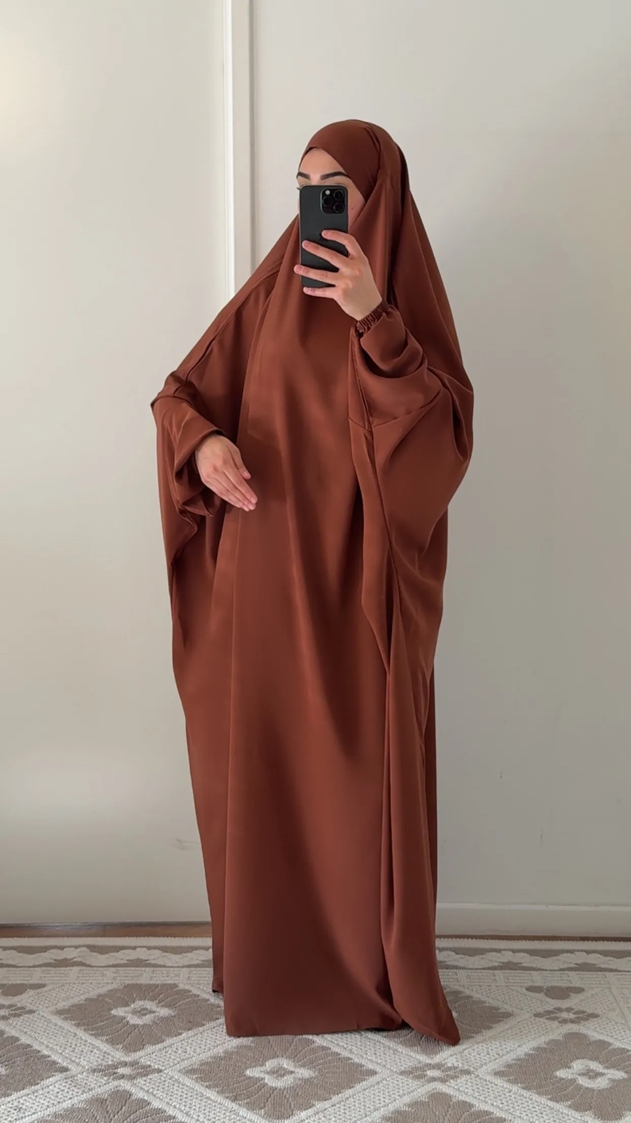 Jilbab en Soie de Médine une pièce – Image 4