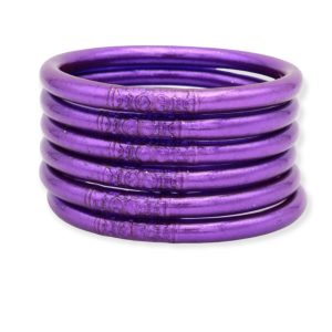 Jonc bouddhiste violet foncé