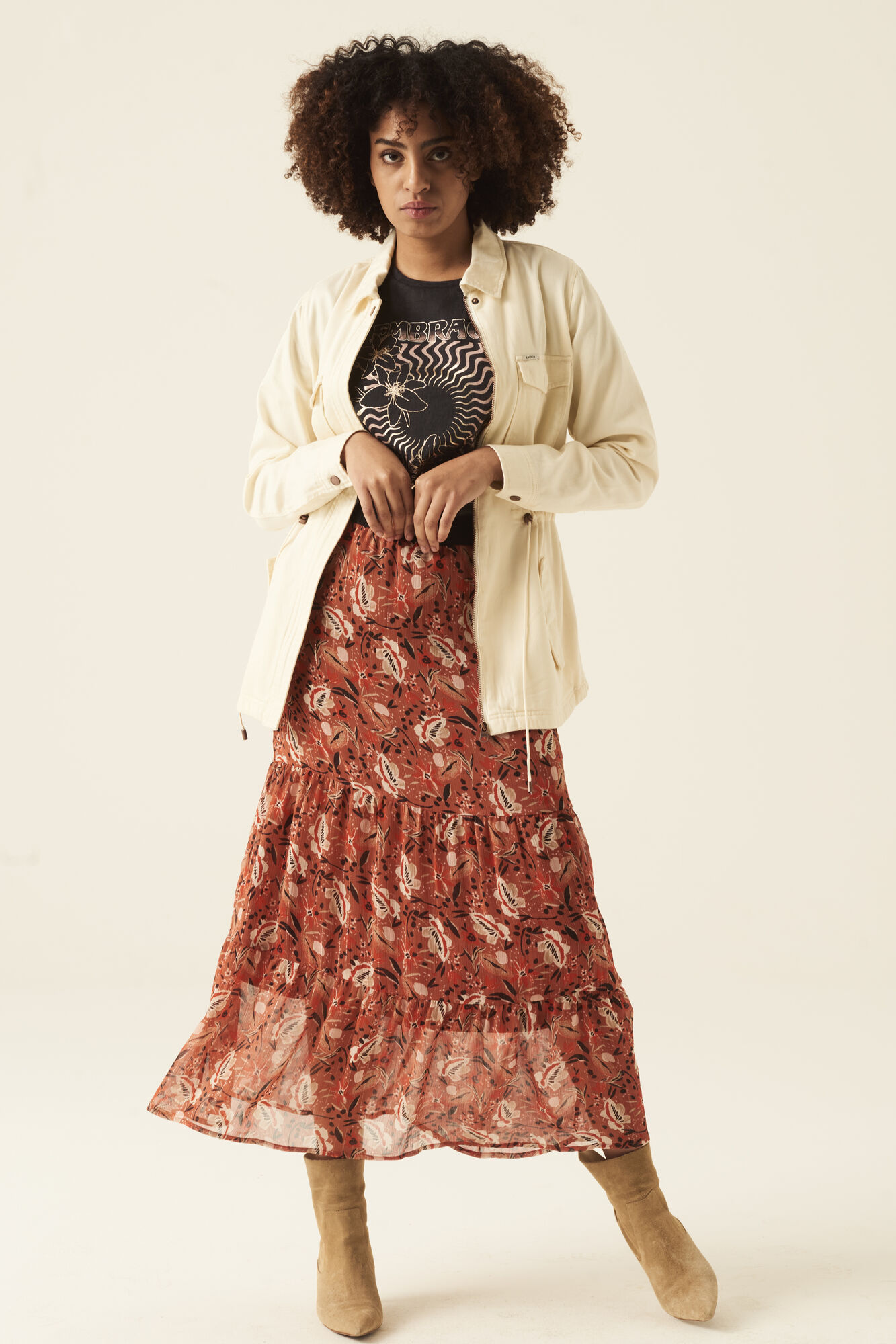 Jupe longue flowers – Image 2