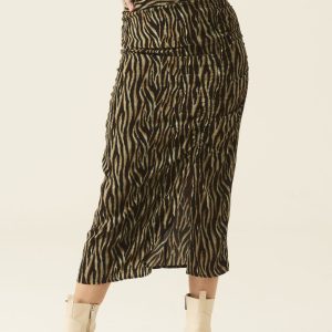 Jupe motif zèbre