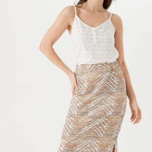 Jupe motif zèbre