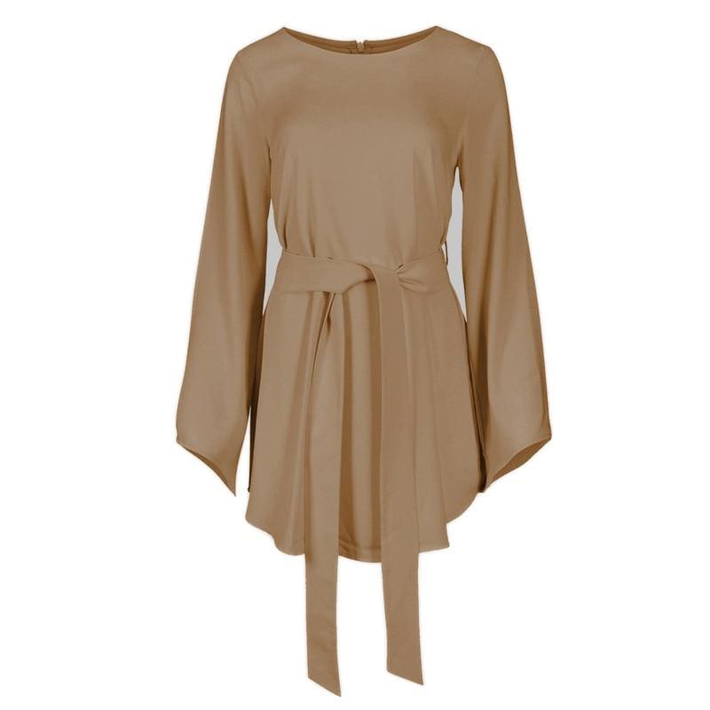 Kimono Beige Femme voilée – Image 5