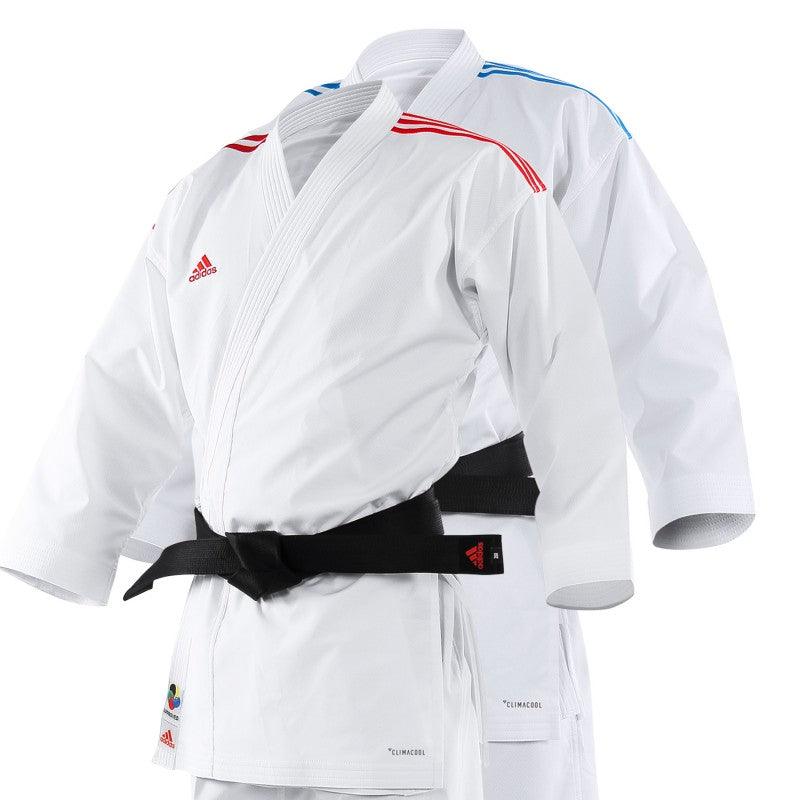 Kimono de Karate Combat, Kumite Adidas K190SK à Bandes – Image 5