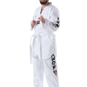 Dobok de Taekwondo Starfighter Kwon Col Blanc - 1006