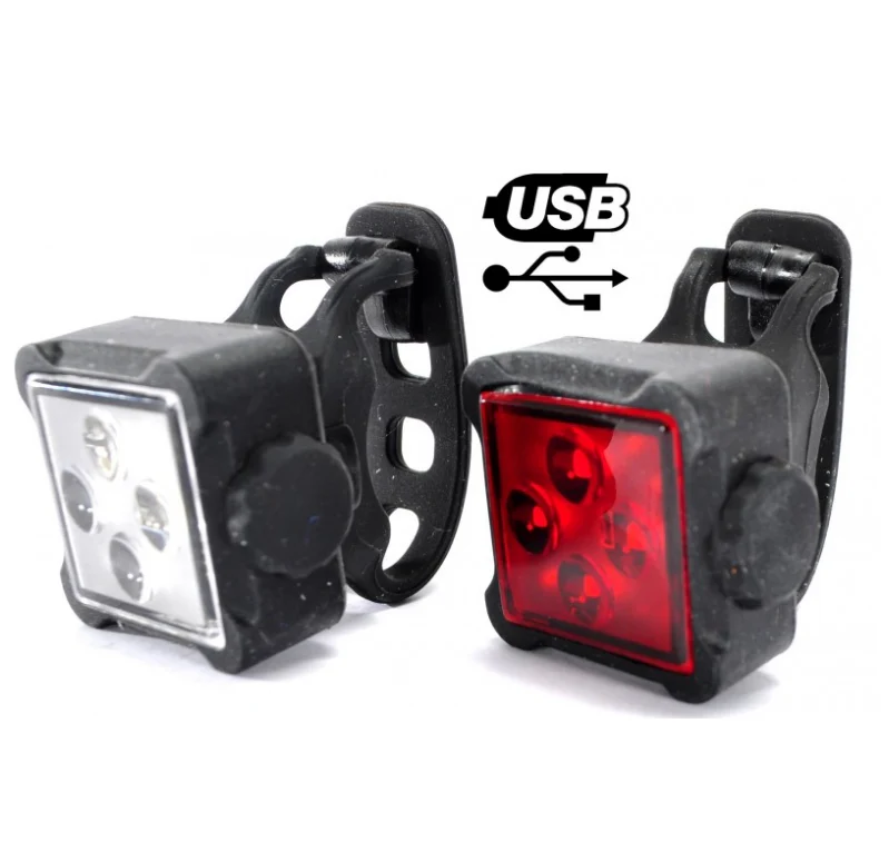 Kit éclairage à vélo AXA usb