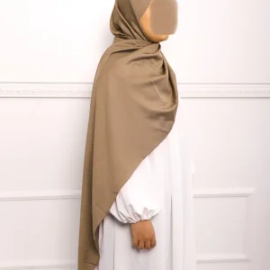 Hijab léger Lin à enfiler