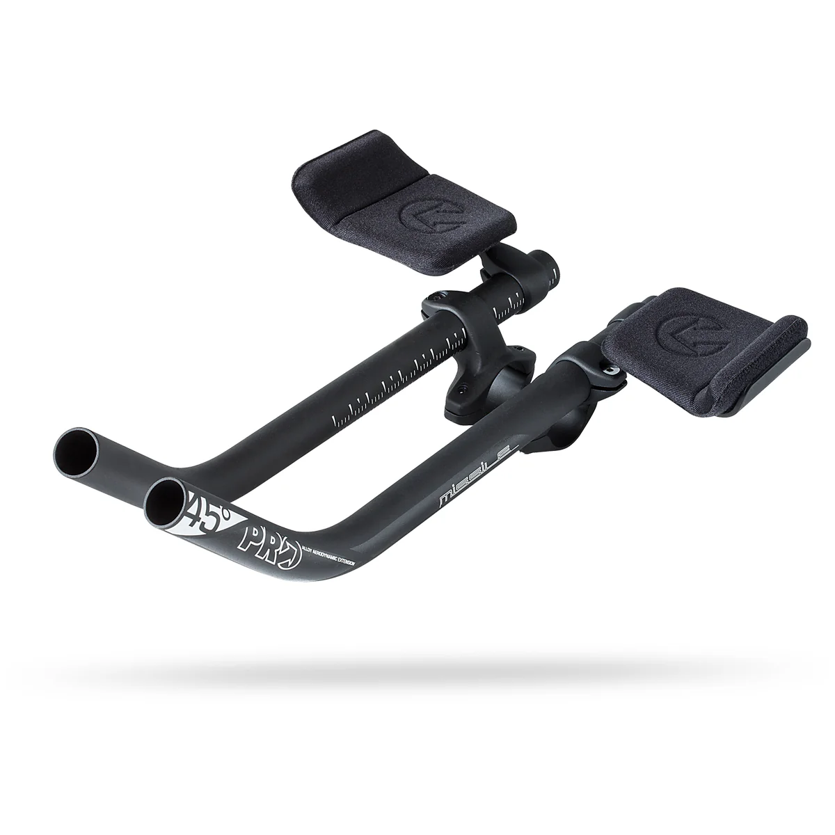 PRO Clip on Missile alu noir Ski-bend