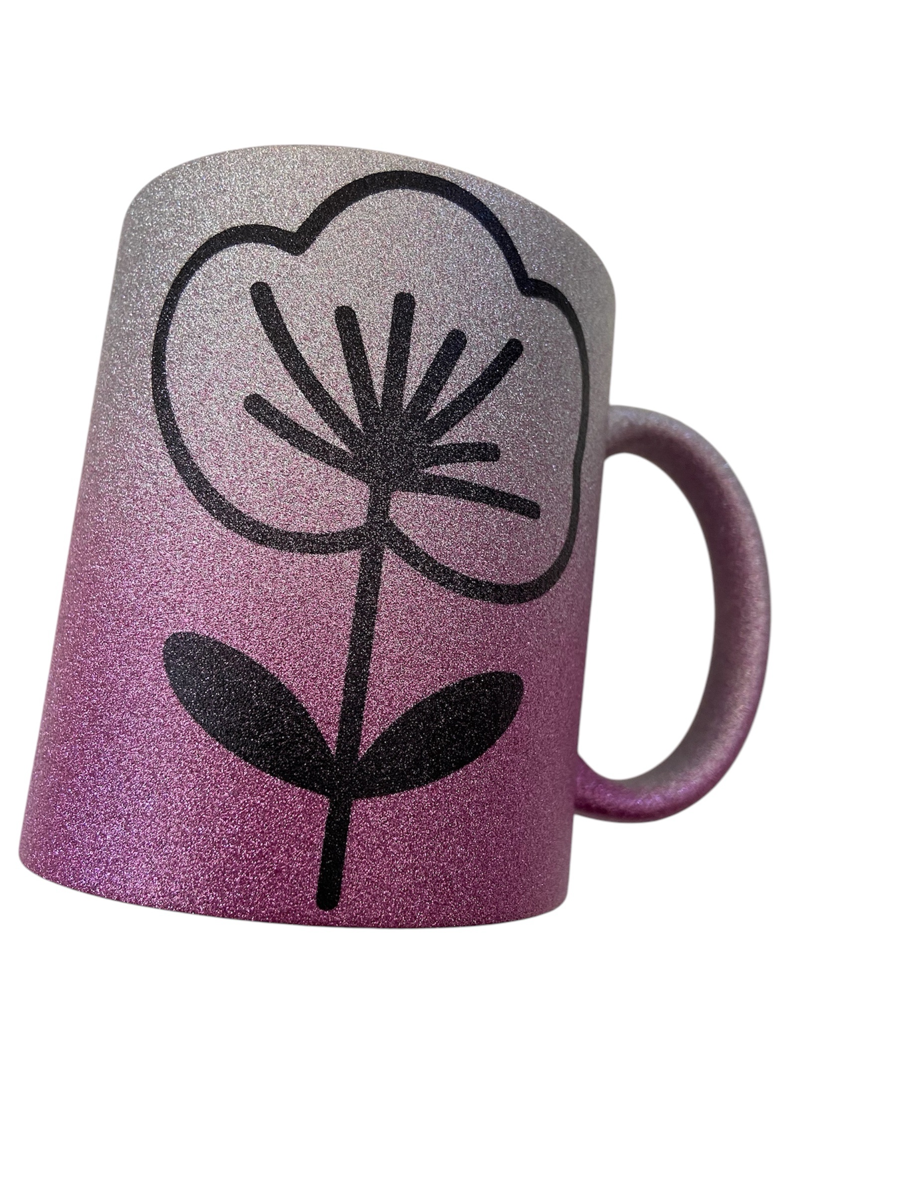 Mug fleur vintage personnalisée – Image 3